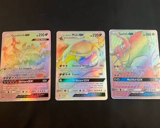2017 Pokemon Rare GX Holo Cards