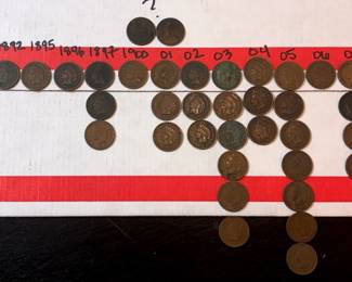 Indian Head Pennies 1864  Later