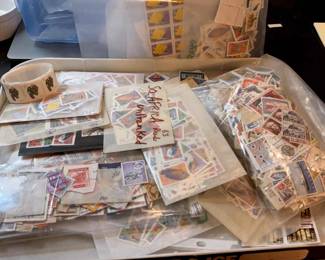 Mixed Lot Of Loose Stamps