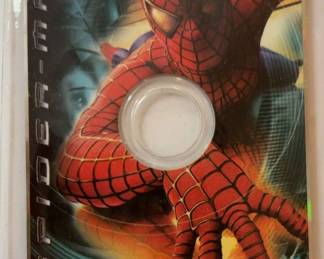 2002 Serious USA Marvel SpiderMan Movie CD Cardz Peter Parker