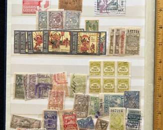 A Large Collection of Assorted Collectible Stamps Multiple Countries