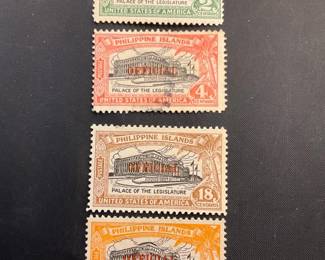 US Philippine Island Stamps