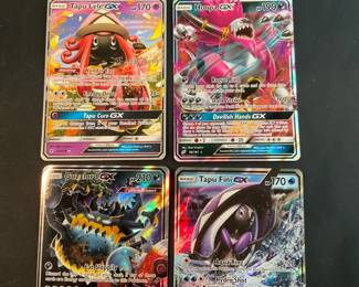 2017,2018,2019 Pokemon Rare GX Cards