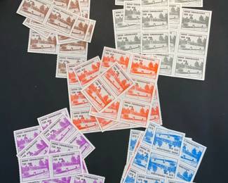 Denmark Mns Omnibusser 50, 100, 475,  725 re