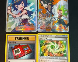 2016 2018 Pokemon Holo Rare  Uncommon Trainer Cards