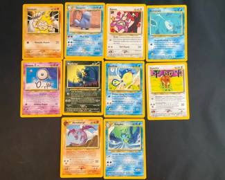 2000 Pokemon Neo Revelation Rare, Uncommon Common Cards