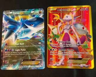 2015 Pokemon Mewtew EX Secret Rare Latinos Roaring Skies Cards