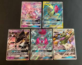 2017,2018, 2019 Pokemon GX Rare Full Art Holo Black Star Promos  More