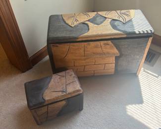 Vintage trunks / boxes