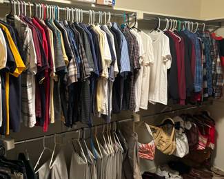 Clothes, shirts, pants