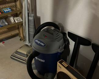 Shop vac, vacuum cleaner, fan
