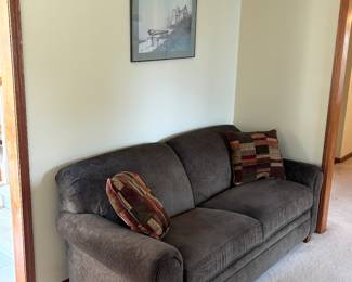 Second clean and comfortable sofa / couch
