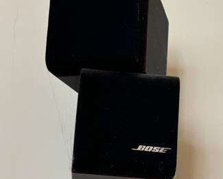 Set of five Bose speakers and subwoofer