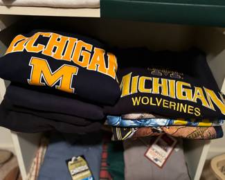 Michigan sweatshirts