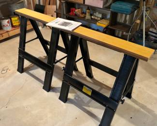 Brand new sawhorses