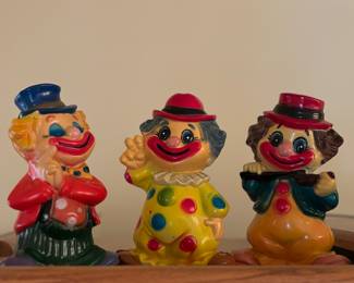 Vintage clown banks
