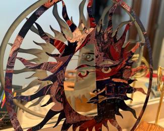 Sun metal wall hanging