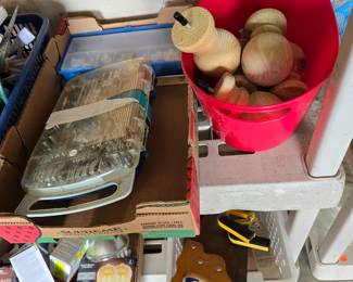 Wood Knobs, Saw, More