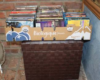 Cds Dvds Basket