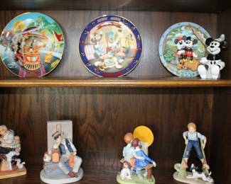 Mickey and Rockwell Collectibles