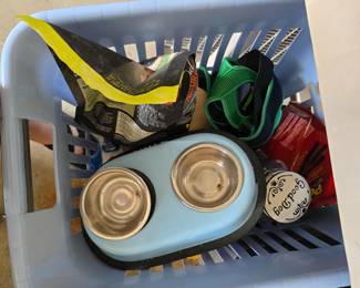 Dog Dish and Items