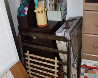File Cabinet, Thread Racks, Boxes, Magazines