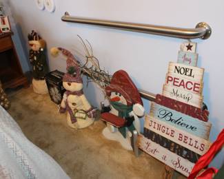 Signs and Christmas Figures
