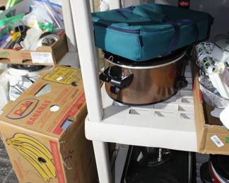 Pots pans appliances