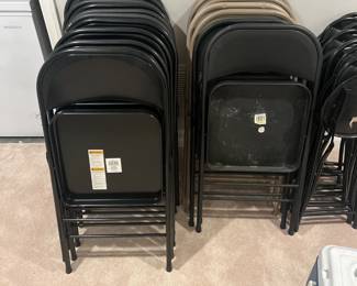 Black Folding Chairs