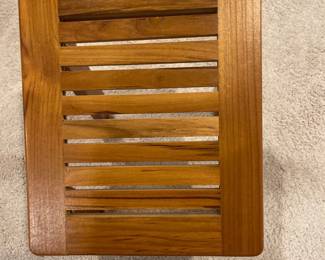 Teak Shower Bench