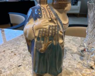 Biktah Vintage Ceramic Decanter