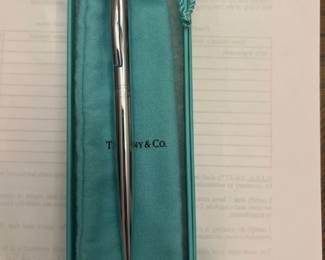 Tiffany & Co. 925 Silver Retractable Ballpoint Pen