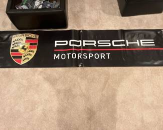 Custom Porsche Motorsport Banner 1.5x6"