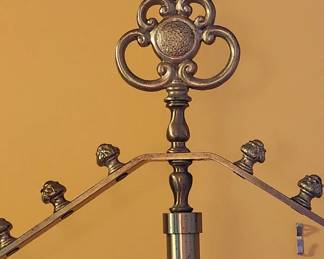 Vintage/Antique Brass Clothing Rack