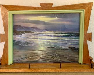 Western-1950's handmade frame--I love this one!