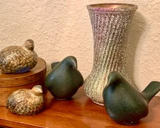 Fun MCM decor and a few birds