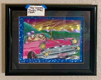 Taz Looney Tunes 1996 Clock-working