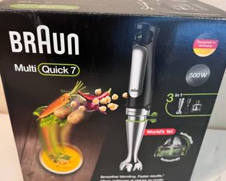 Braun Immersion Blender in Box