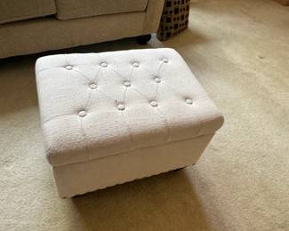 Linen Storage ottoman