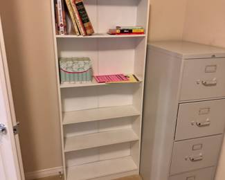 White Bookcase- Was $80, NOW $40