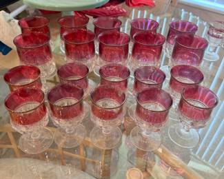 Vintage Glass Set