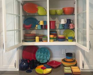 Fiesta Dinnerware and accessories 