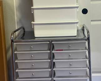 Get your organization on! Storage options all over the house!