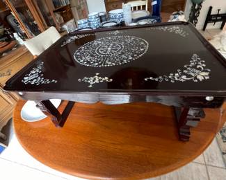 Inlaid Tray with Mother-of-Pearl