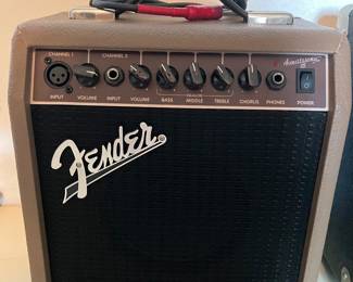 55	$90 	Fender Acoustasonic 15 Amplifier
