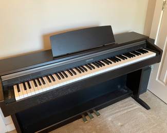 27	$400 	Casio Digital Piano MODEL ????
		  54W X 16D X 32H
28		Piano Bench. Included 
		  22W X 13D X 19H
