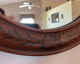 11	$59 	Oval Wooden Mirror - 25W X 32H

