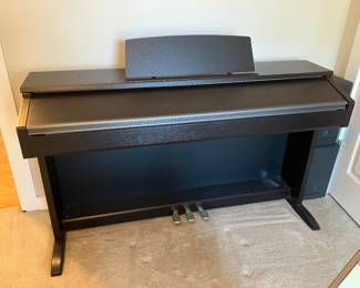 27	$400 	Casio Digital Piano MODEL ????
		  54W X 16D X 32H
28		Piano Bench. Included 
		  22W X 13D X 19H

