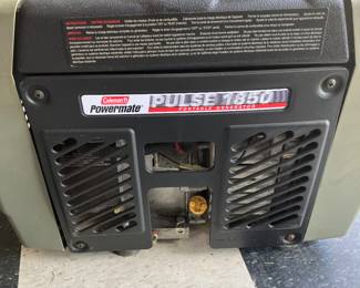 
66	$220 	Coleman Powermate Generator
		  Pulse 1850
