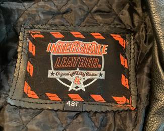 $80 	Men's 48T interstate Leather Jacket
